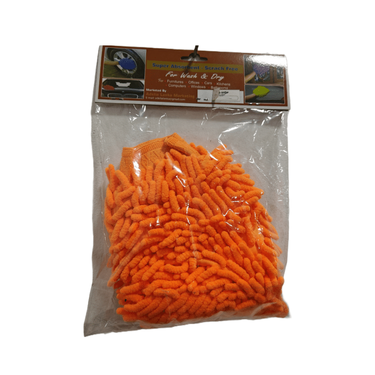 Orange Bath/Grooming Brush for Pets