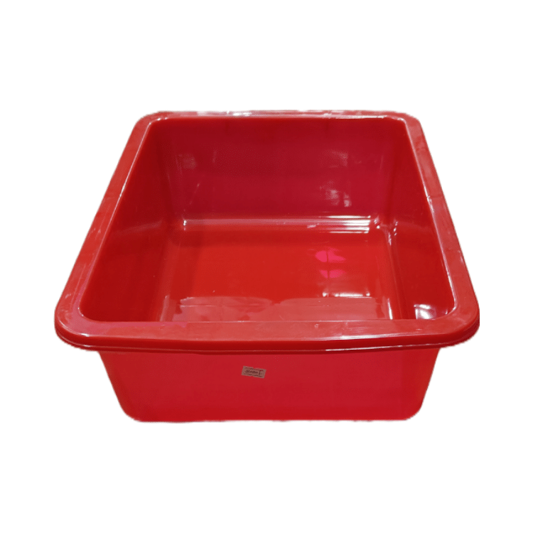 Basic Cat Litter Tray Red