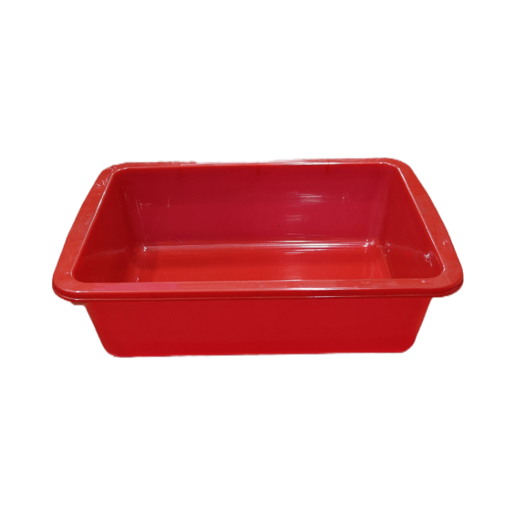 Basic Cat Litter Tray Red