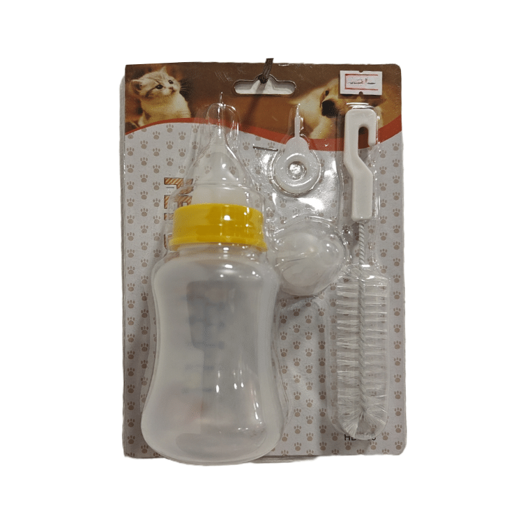 Yellow Pet Feeding Kit