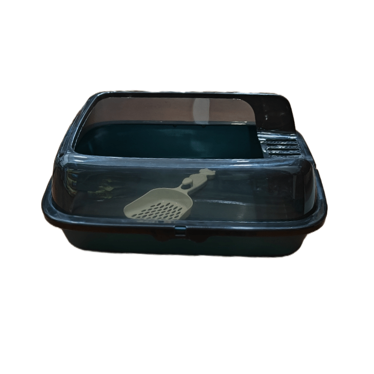 Premium Cat Litter Tray with Spade