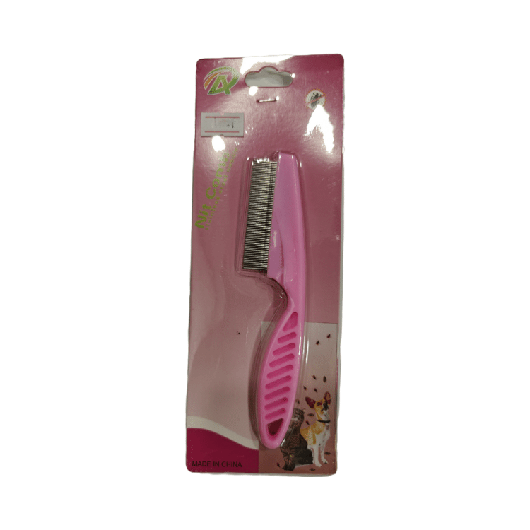 Pink Fleas Comb for Cat/Dog