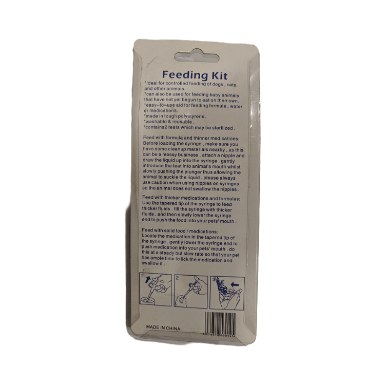 Feeding Kit for Cats/Dogs